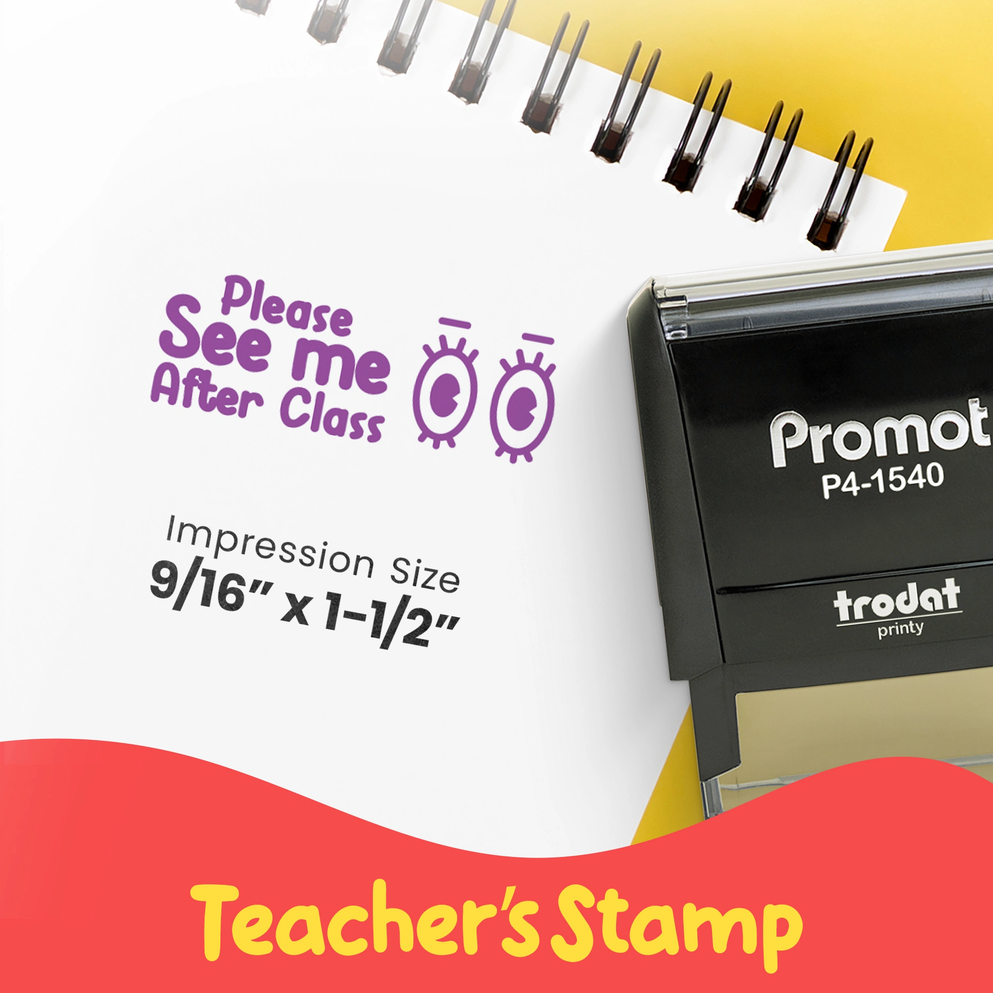 Please See Me After Class - Teacher Stamp